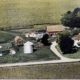 Grandma Bess's Iowa farm aerial photo