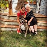 Molly Krinhop and her mother