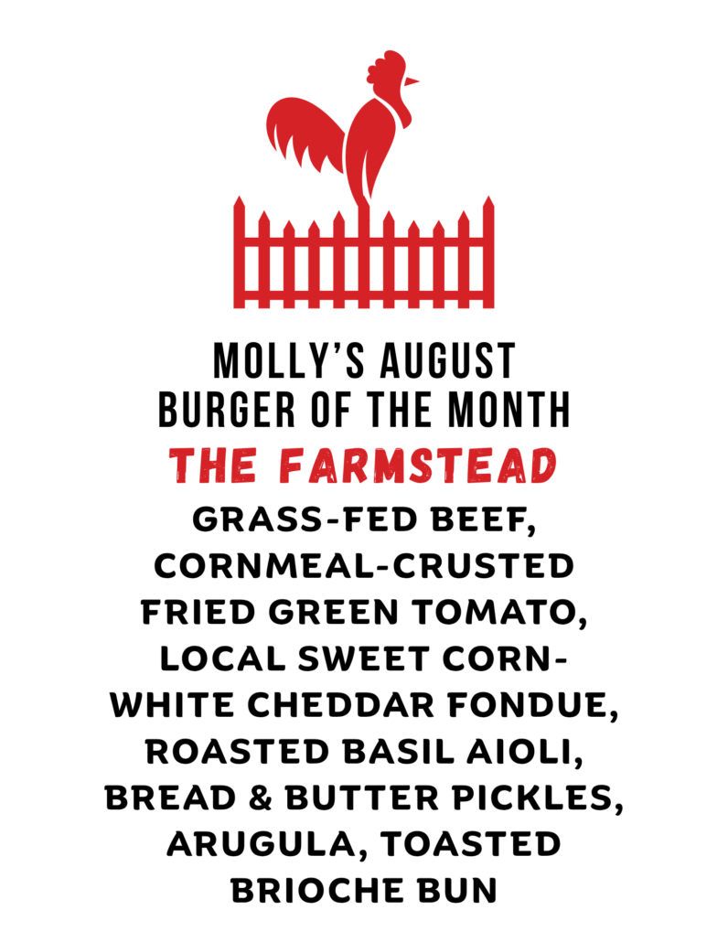 8.26 burger description August burger of the month description